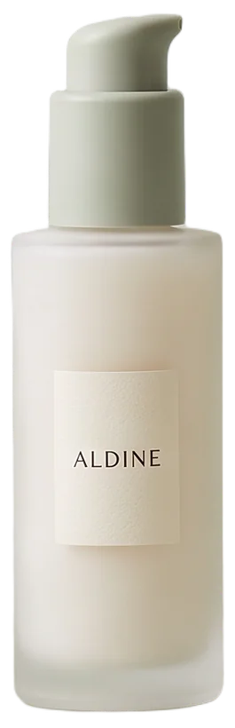 Frosted glass pump bottle of Water cleanser
