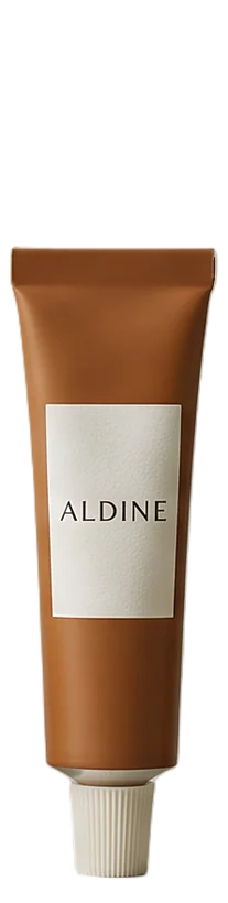 Amber squeeze tube of Eye balm