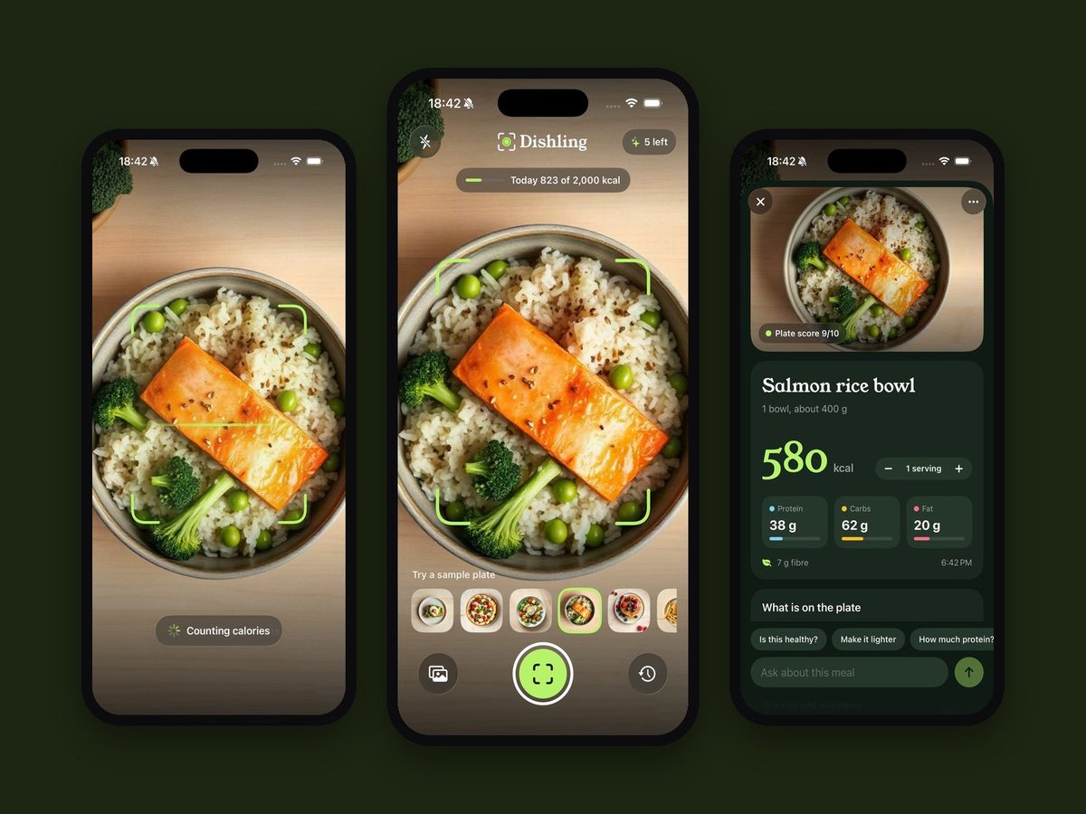 Dishling, AI calorie scanner