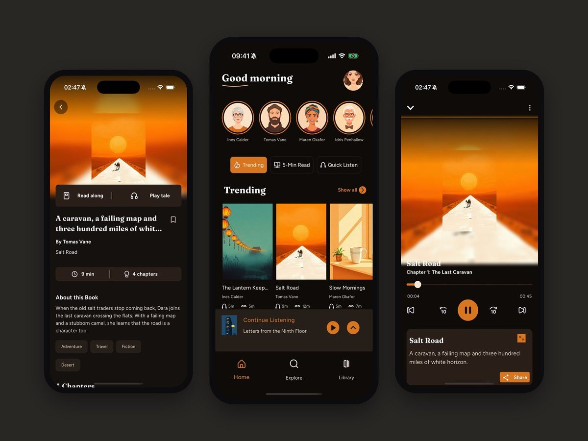 Hearthtale, Audiobooks and short stories