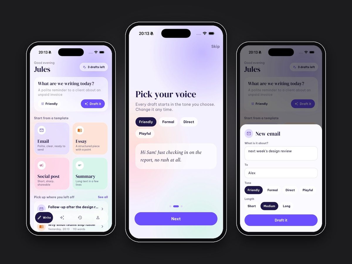 Scrivlark, AI writing assistant