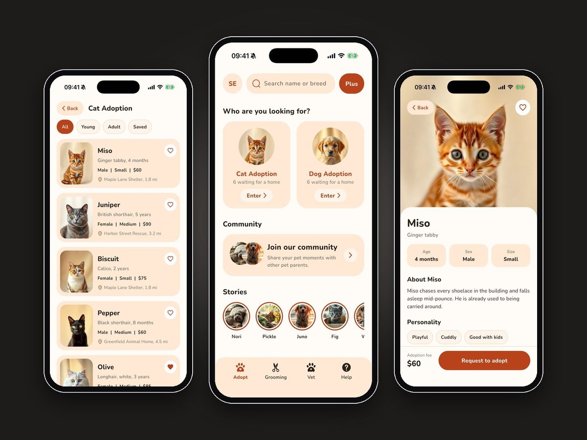 Tailhaven, Pet adoption