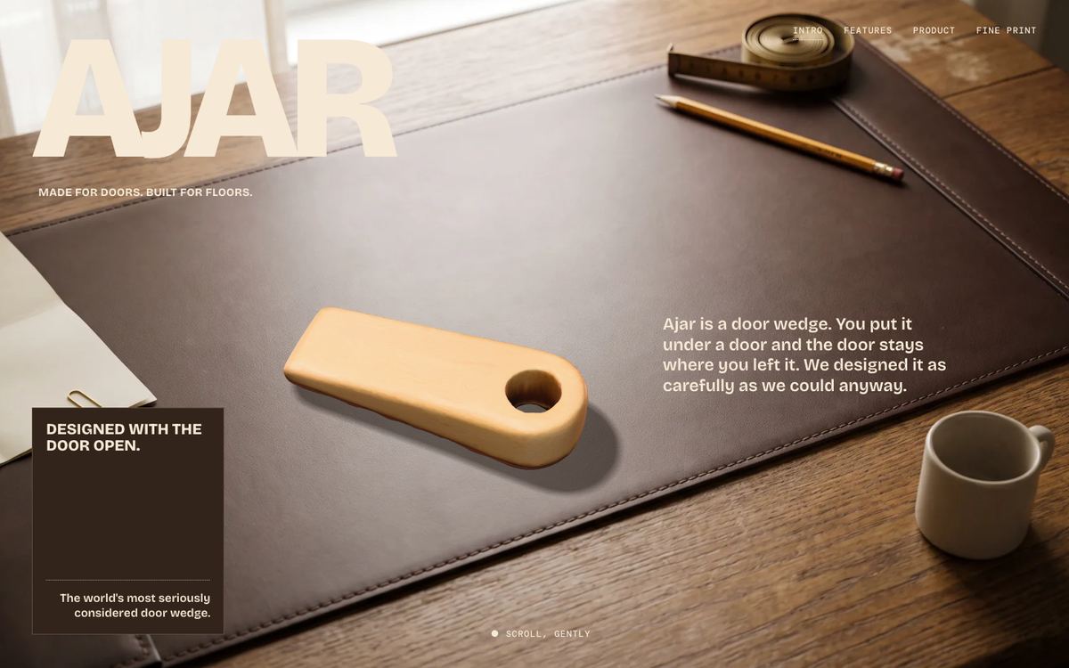 AJAR, Product launch
