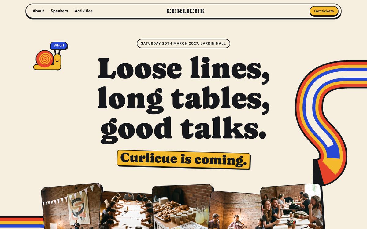 Curlicue, Conference