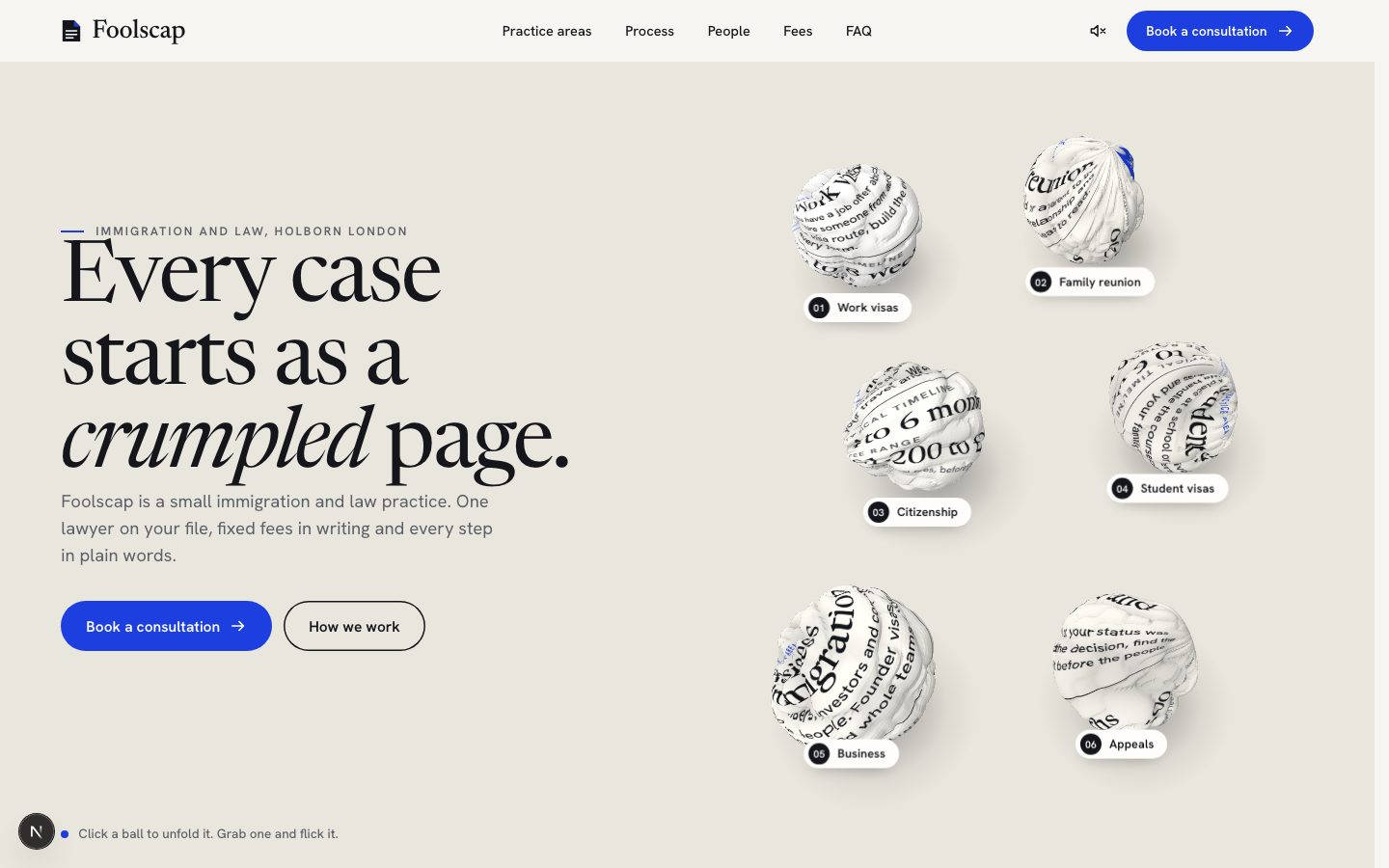 Foolscap, Law firm