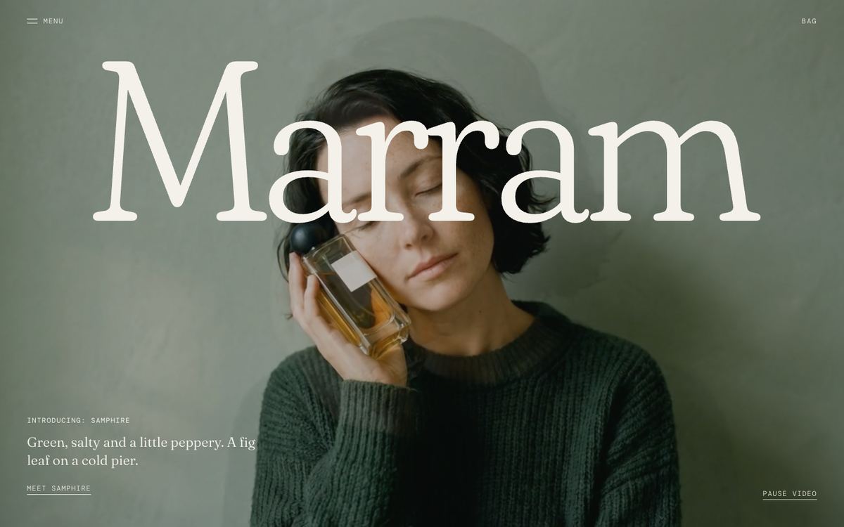 Marram, Perfume brand