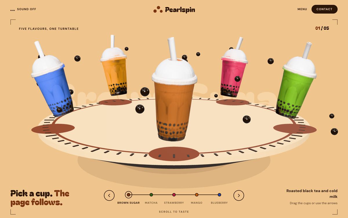 Pearlspin, Drinks brand