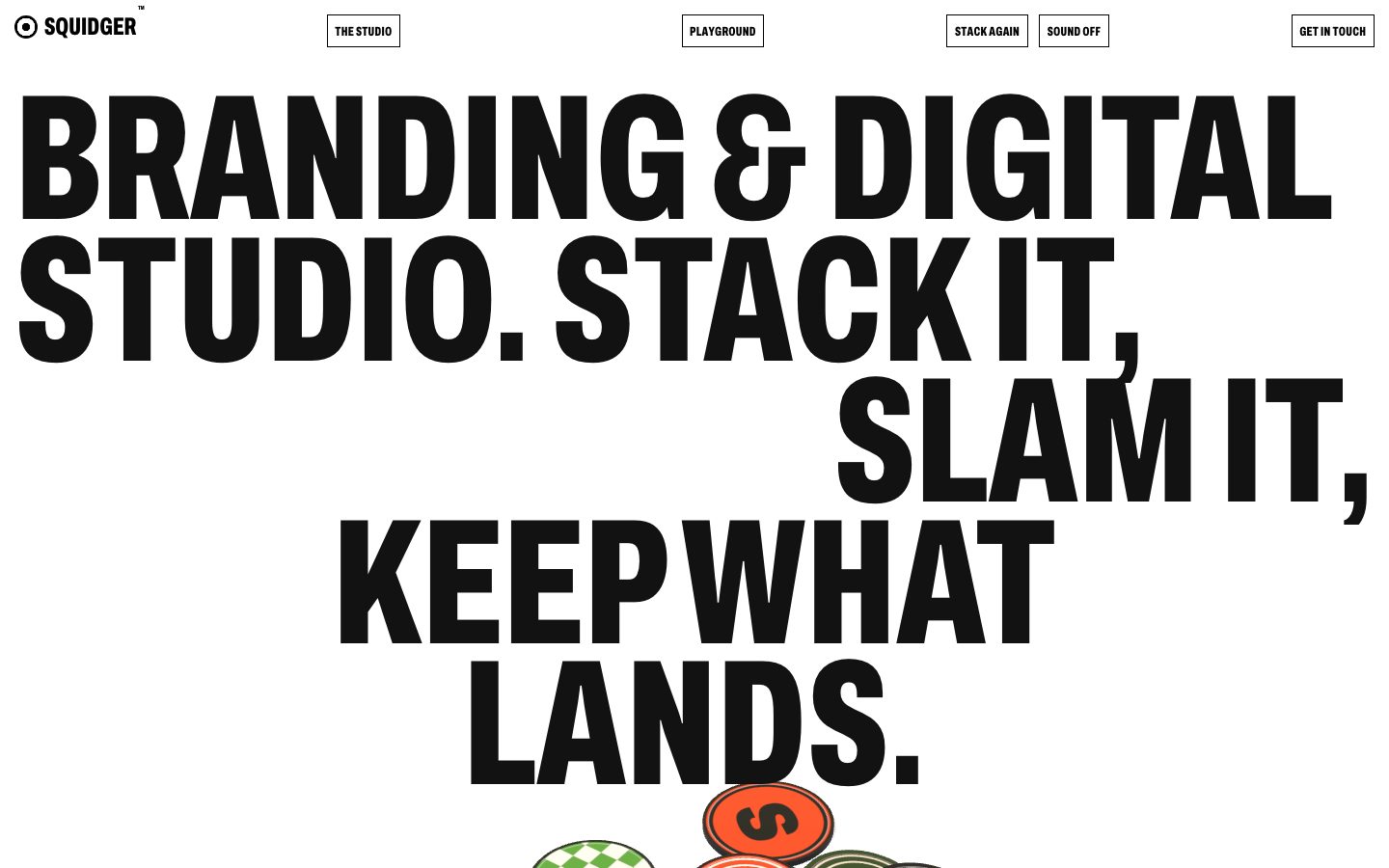 Squidger, Branding studio